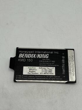071-00162-0101 Bendix King Kmd 150 Mfd Americas Data Card Read