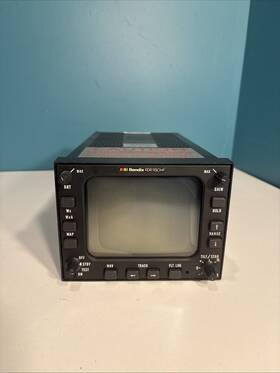 4001922-5201 Bendix King Color Radar Indicator In1152a Removed Working 4001922-5201 Bendix King Color Radar Indicator In1152a Removed Working