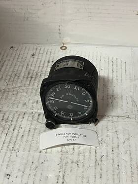 1080-1 Bendix King Pn Radio Single Adf Indicator Sn 17 1080-1 Bendix King Pn Radio Single Adf Indicator Sn 17