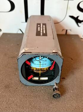 501-1566-04 Bf Goodrich Aerospace - Adi-330d Attitude Indicator Used Part