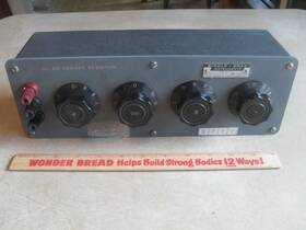 601143-3 Biddle-gray Vintage Ac-dc Decade Resistor - Instruments Not Tested