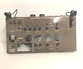284u1265-1 Boeing 747 Aircraft Valve Position Control Panel