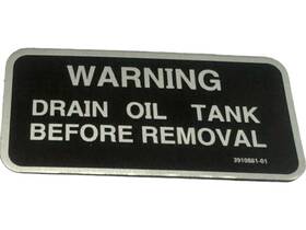 3910881-01 Boeing Genuine Label New Oem