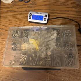 Boeing Bacs120p3k15 Parts Bacs12fa3k15 Screw Rnd Hd Ext Washer Ti Screws And Hardware Lot