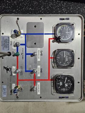 377-4-50k Castleberry 176064485846 Model Pitot Static Test Equipment
