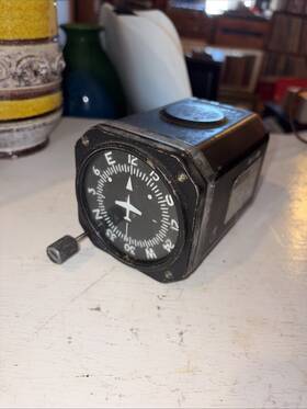 Ans-20-c Cessna Vintage 70 S Airplane Indicator Directional Gyro U.s. Gauge