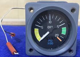 C668512-0201 Cessna P/n Alt. Md-98-1 Oxygen Pressure Indicator