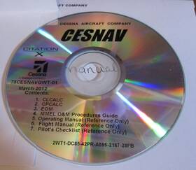 Cessna Ce-750 Citation X Disc Manual