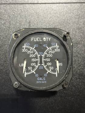 Cessna Dsf1158 Consolidated Airborne Systems Dual Fuel Quantity Indicator