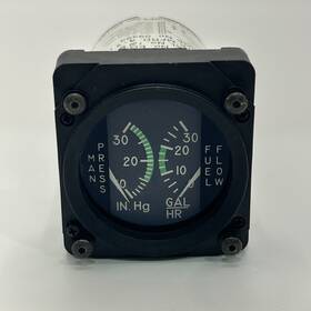 Cirrus Eg3130-08009 Manifold Pressure And Fuel Flow Indicator 13558-001 Alt
