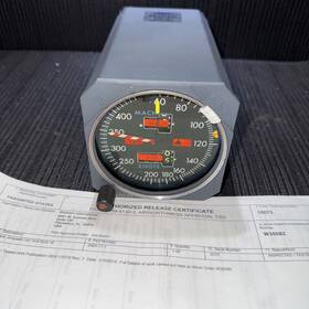 2083-11-1 Collins 2084-11-1 Mach Airspeed Indicator P.n 2083-11-1 Collins 2084-11-1 Mach Airspeed Indicator P.n