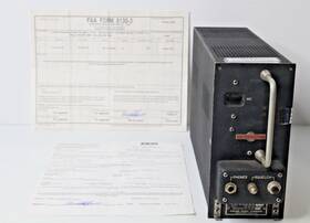522-0833-074 Collins 51x-2 Vhf Receiver Repaired With Faa 8130-3 Form 522-0833-074 Collins 51x-2 Vhf Receiver Repaired With Faa 8130-3 Form