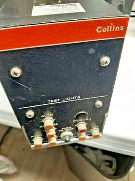 522-3949-002 Collins 54w-1d Aircraft Comparator Warning Monitor Free Shipping
