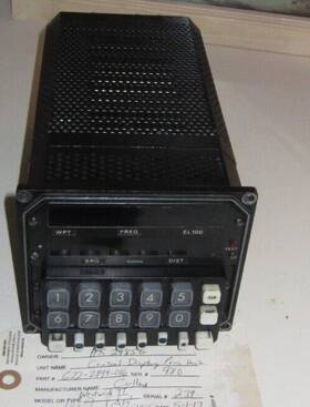 622-2899-016 Collins Control Display Processor Unit P/n Used Ar Cond Westwind