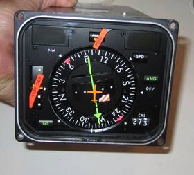 622-4176-006 Collins Hsi-85 Ground Trainer Sim Builder Unknown Status Dented Case