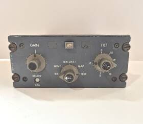 622-5129-106 Collins Boeing Aircraft Weather Radar Control Panel P/n 622-5129-106 Collins Boeing Aircraft Weather Radar Control Panel P/n