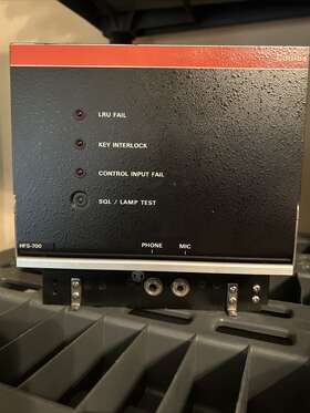 622-5272-020 Collins Hf Transciever Hfs700 Repaired 8130 Aug 2014