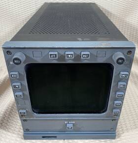 622-6514-021 Collins Wxi-711 Radar Indicator Aviation Pn Read/for Parts/read