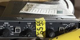 622-8393-003 Collins Wxp- 850 A Water Radar Panel With Power Supply