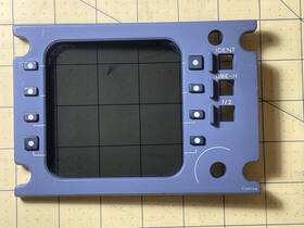 63-211219-001 Collins 836-7084-001 Radio/nav Control Display Bezel
