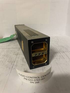 522-3763-001 Collins Pn Audio Control Center Sn 288