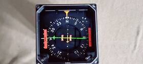 622-4913-001 Collins Radio Company Course Indicator - Aircraft Equipment 622-4913-001 Collins Radio Company Course Indicator - Aircraft Equipment