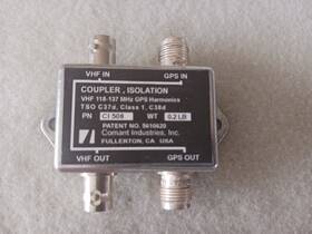 Ci-508 Comant Com / Gps Coupler Isolation Ci-508 Comant Com / Gps Coupler Isolation