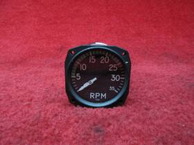 Consolidated Instruments Co. 57-6aw Twin Tach Rpm Indicator Pn 57-4aw 25700-003
