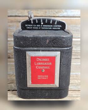 Detroit Ca-655-r Lubricator Company Immersion Boiler Control Free Shipping