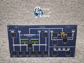 Dd001a311a802 Dornier Repaired 328 Aircraft Overhead Panel P/n 328-0021