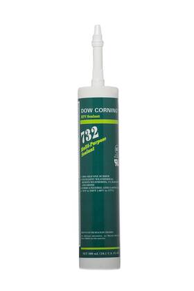 Rtv732-10-10zbl Dow Corning Rtv732 Multi-purpose Silicone Sealant - 10.1 Oz Black