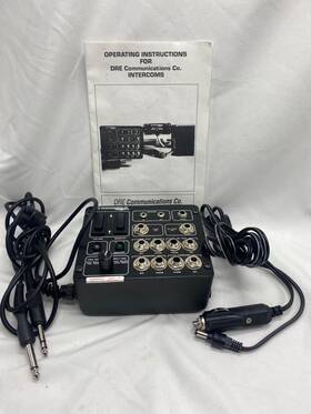 Dre-404 Dre Communications Co. Dream 4-place Portable Aircraft Intercom Ser# K0839