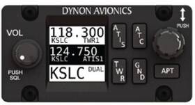 102043-000 Dynon Avionics Sv-com-panel/h Com Radio Control Panel Horizontal P/n 102043-000 Dynon Avionics Sv-com-panel/h Com Radio Control Panel Horizontal P/n