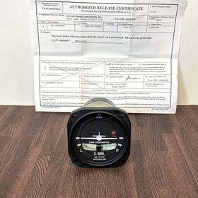 1394t100-1 Electric Gyro Corp 1394t100-1/3 7rz Overhauled Turn Coordinator With 8130 Pn - Exchange Available