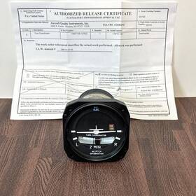 1394t100-1 Electric Gyro Corp 7rz Overhauled Turn Coordinator With 8130 Pn - Exchange Available 1394t100-1 Electric Gyro Corp 7rz Overhauled Turn Coordinator With 8130 Pn - Exchange Available