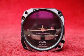Ps50030-3-5 Electric Gyro Corp 1394t100-3 5pe Turn And Slip Indicator 14v Pn Ps50030-3-5 Electric Gyro Corp 1394t100-3 5pe Turn And Slip Indicator 14v Pn