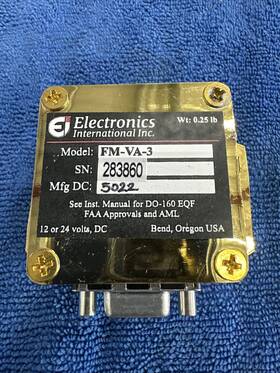 Fm-va-3 Electronics International Voltage And Amperage Module With Shunt