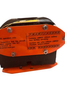 F6614 Elta Adt 406 Mhz Elt Emergency Locator Transmitter Battery Good To Jan 2027