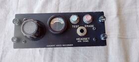 93-a152-70 Fairchild Cockpit Voice Recorder- Control Unit- -aircarft Instrument