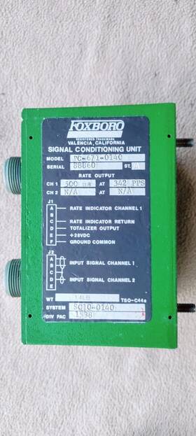 Pc-671-0140 Foxboro Signal Conditioning Unit - Aircraft Equipment Pc-671-0140 Foxboro Signal Conditioning Unit - Aircraft Equipment