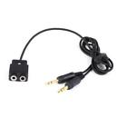 Ga-extension Rugged Radios General Aviation Ga Dual Plugs Feet Long Headset Ga-extension Rugged Radios General Aviation Ga Dual Plugs Feet Long Headset