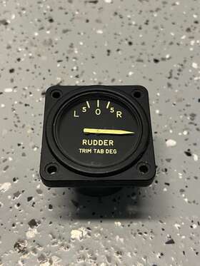 8dj48gcl General Electric Rudder Position Degree Indicator