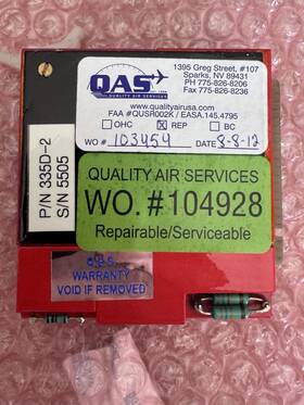 335d-2 Graviner / Kiddie Fire Control Card Apu