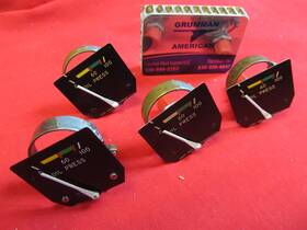 Aa1-aa-5 Grumman American 8819460 Oil Pressure Gauge Tested Each To Correct Markings Series All