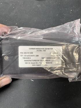452-101-008 Guardian Avionics Co Carbon Monoxide Detector 452-101-008 Guardian Avionics Co Carbon Monoxide Detector