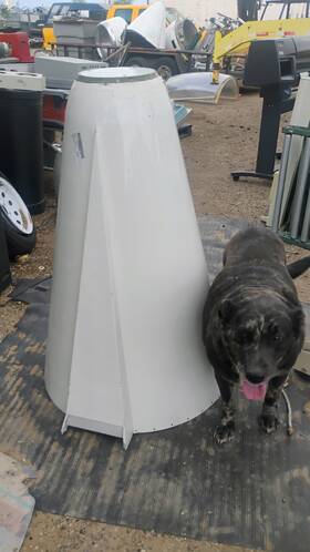 1159b21504-3 Gulfstream Giii Tail Cone P/n Model Gii59a 1159b21504-3 Gulfstream Giii Tail Cone P/n Model Gii59a
