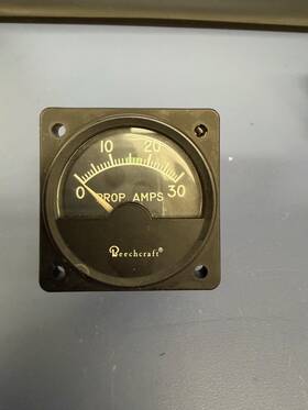 90-380007-11 Hickok Prop Ammeter P/n Ar 90-380007-11 Hickok Prop Ammeter P/n Ar