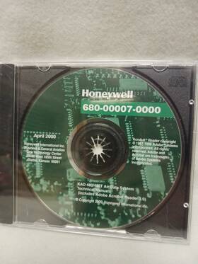 Honeywell 680-00007-0000 Kad 480/480t Air Data System Technical Manuals Cd