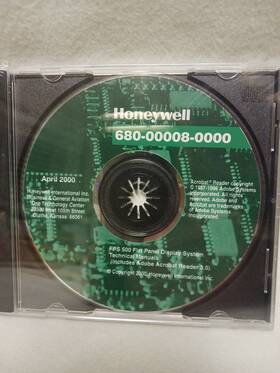 680-00008-0000 Honeywell Fps 500 Flat Panel Display System Technical Manuals Cd