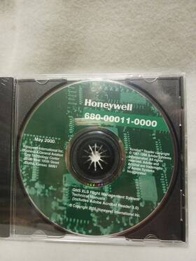 Honeywell 680-00011-0000 Gns Xls Flight Management System Technical Manuals Cd